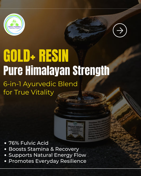 Himalayan Shilajit Resin (20 g) – High‑Fulvic Vegan Blend with Adaptogens & Botanicals
