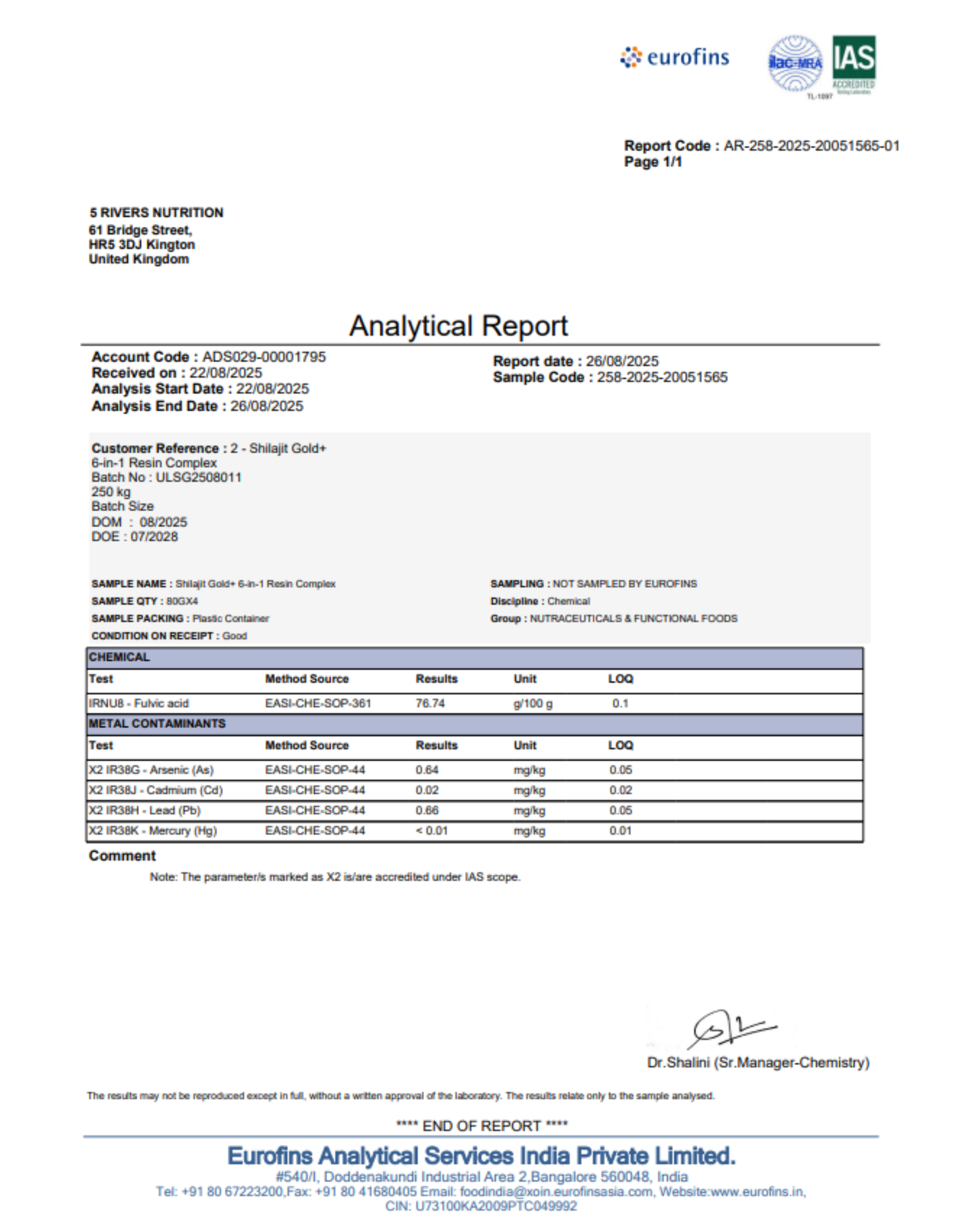Himalayan Shilajit Resin (20 g) – High‑Fulvic Vegan Blend with Adaptogens & Botanicals