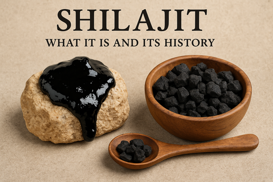Shilajit Gold+ capsules and resin by 5 Rivers Nutrition — Himalayan Shilajit independently tested by Eurofins