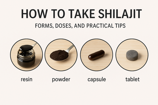 How To Take Shilajit Forms Doses and Practical Tips