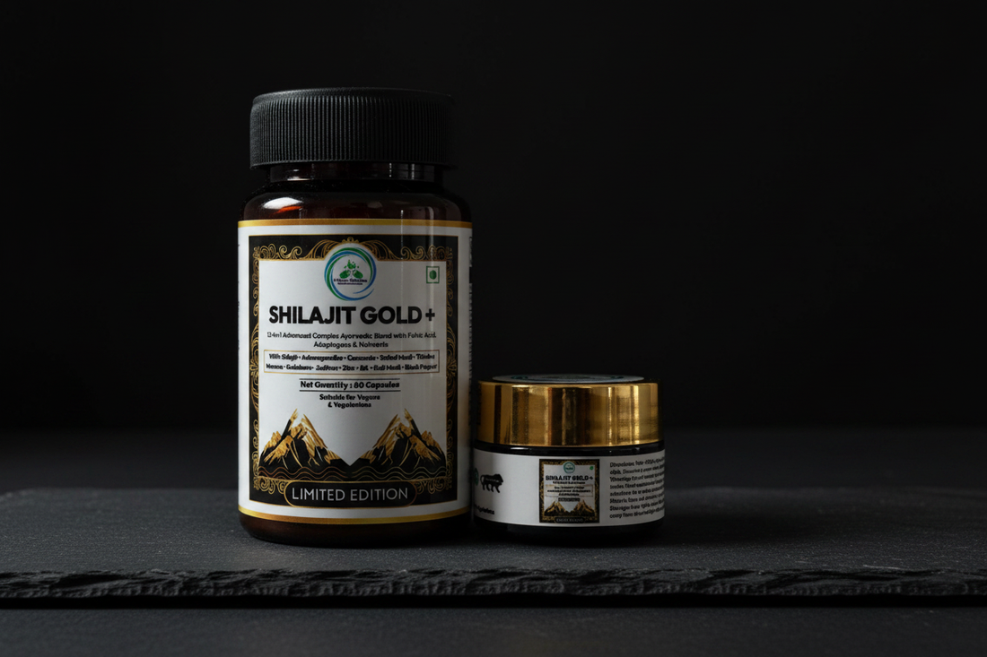 Raw Shilajit vs. Processed