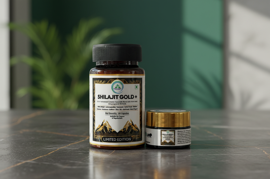 Shilajit Gold+ Capsules and Resin