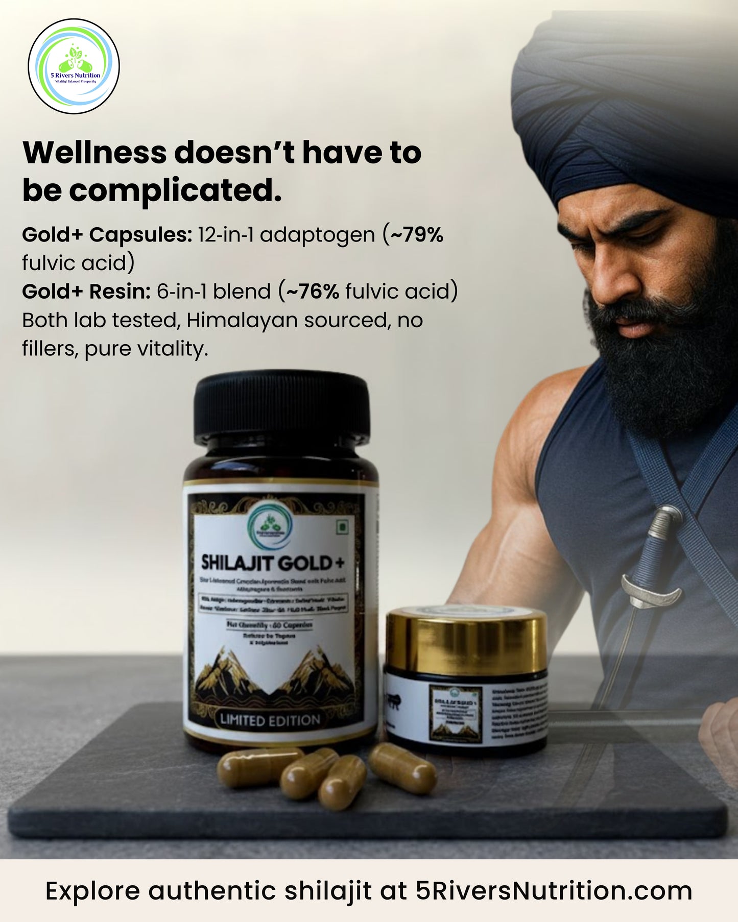 Shilajit Bundle – Capsules & Resin | Save £5