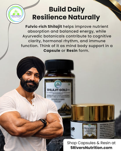 Shilajit Bundle – Capsules & Resin | Save £5