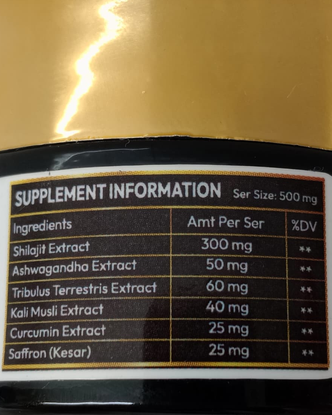 Himalayan Shilajit Resin (20 g) – High‑Fulvic Vegan Blend with Adaptogens & Botanicals