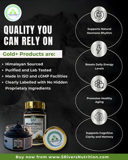 Shilajit Bundle – Capsules & Resin | Save £5