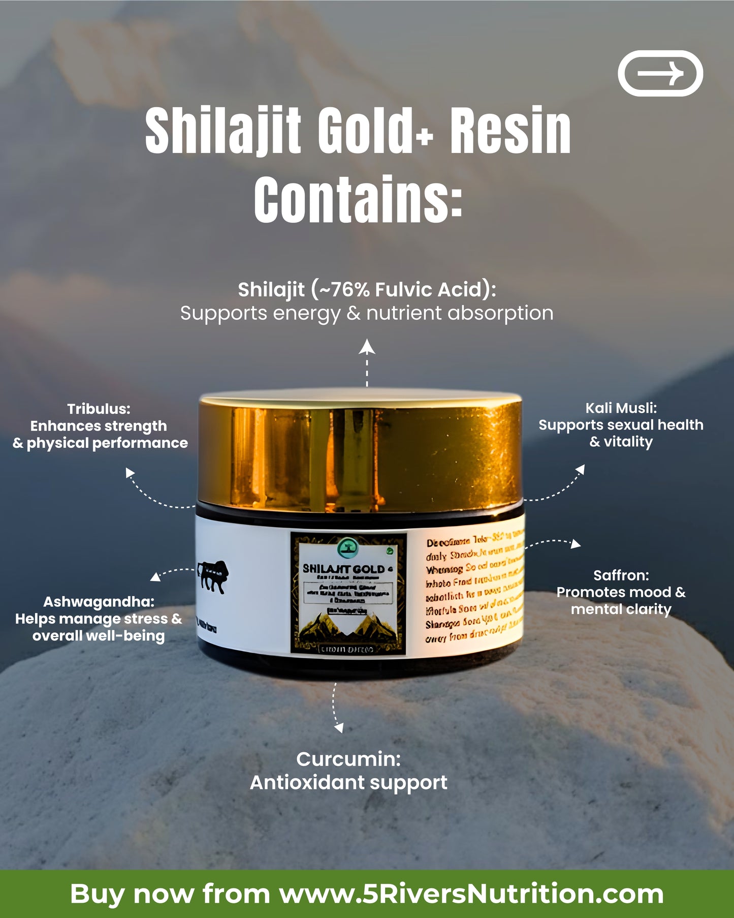 Shilajit Bundle – Capsules & Resin | Save £5