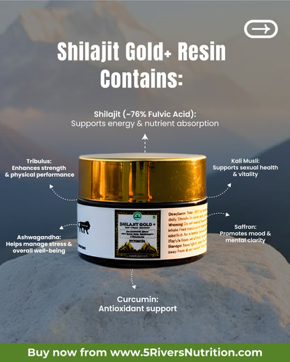Shilajit Bundle – Capsules & Resin | Save £5