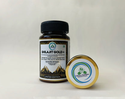 Shilajit Bundle: 60 High‑Fulvic Capsules + 20 g Resin • Vegan Ayurvedic Supplement Set